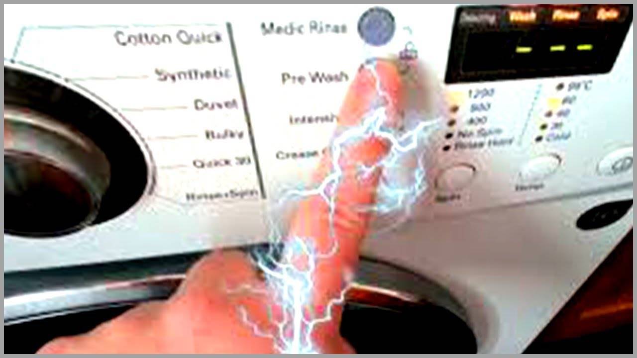 Почему стиральная машина (барабан) бьет током? как это исправить, как заземлить стиральную машину?