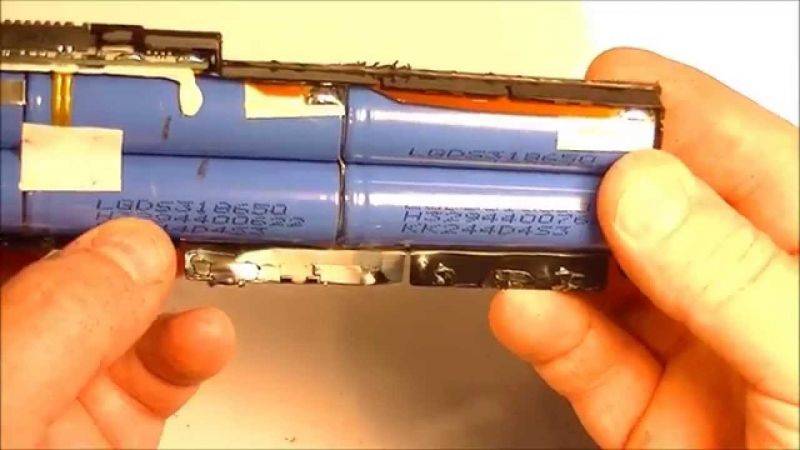 Как самостоятельно произвести ремонт аккумулятора ноутбука