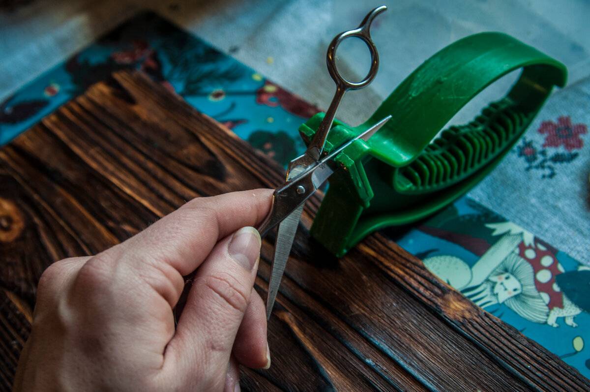 Как наточить ножницы в домашних условиях: как можно правильно заточить