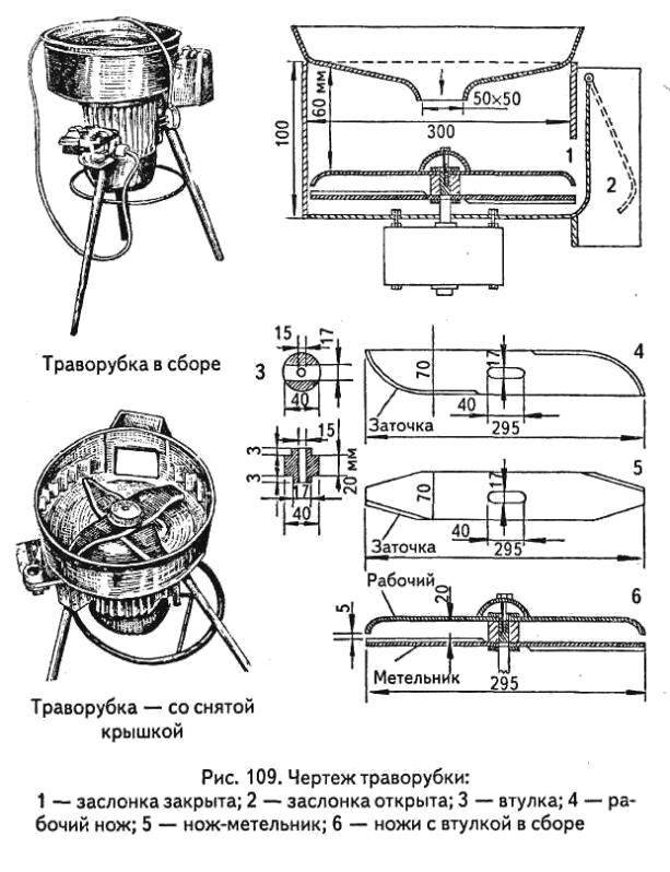 Сенорезка своими руками чертежи