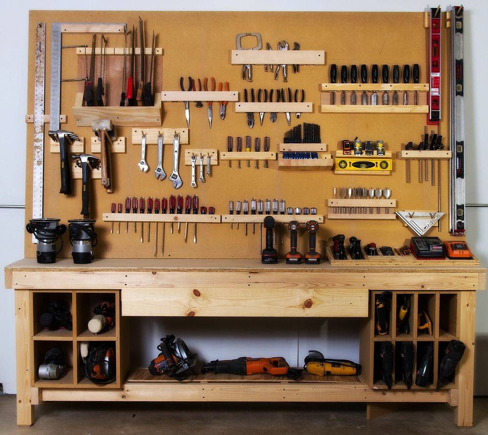 Как развесить инструменты на стене в гараже: идеи и советы по обустройству гаража - все об инженерных системах