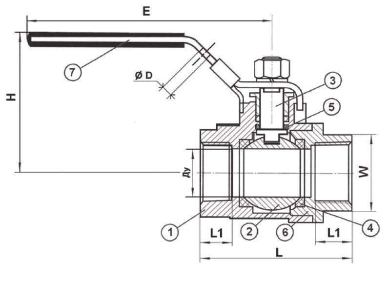 Давление шаровых кранов. Dn20 pn40 кран шаровый чертеж. Dn15 1/2 шаровой вентиль чертёж корпуса. Схема шарового крана вентиль. Кран трубопроводной арматуры схема.