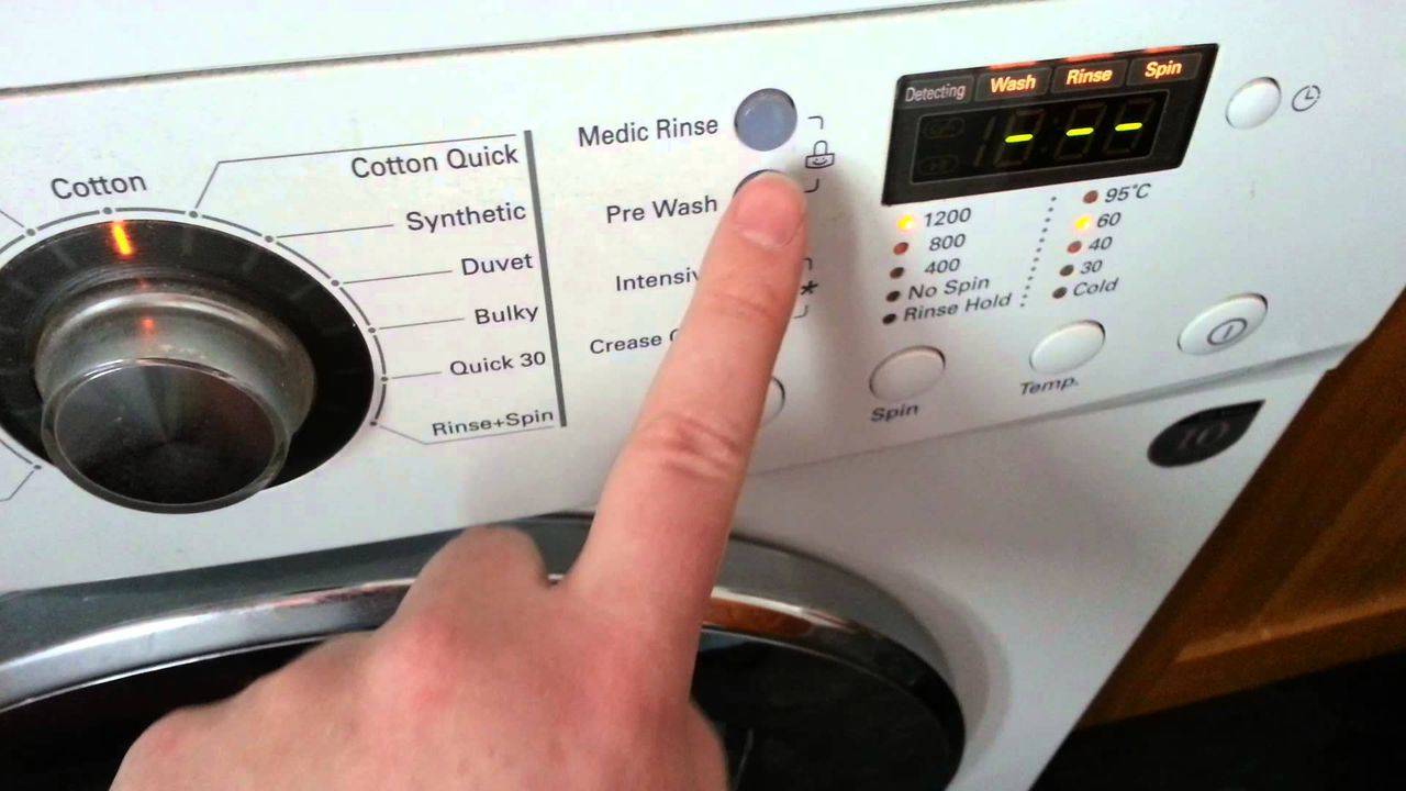 Что означает и как устранить ошибку 03 на стиральной машине lg?