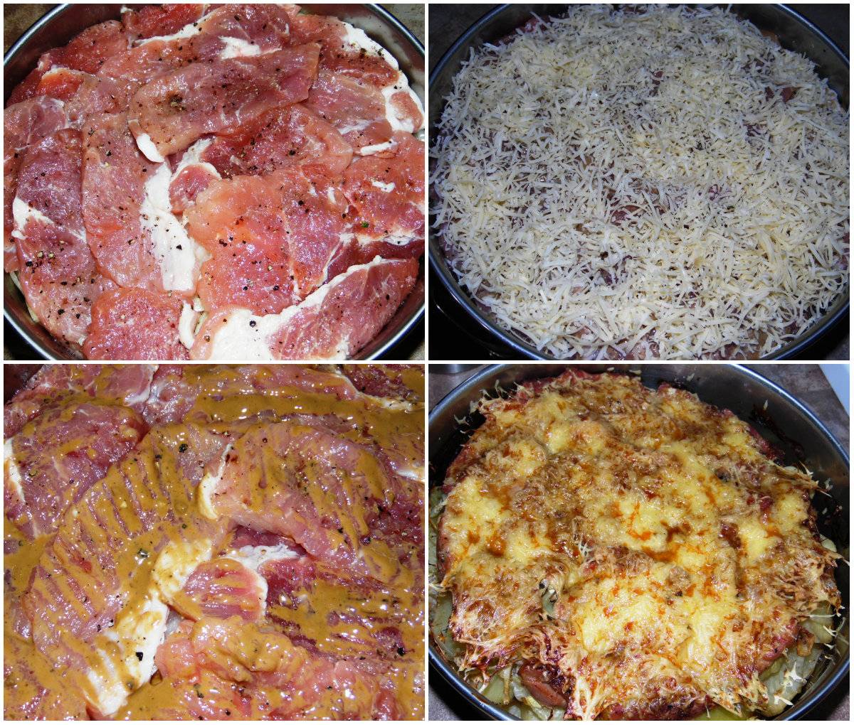 Мясо с рисом в духовке рецепт с фото из свинины