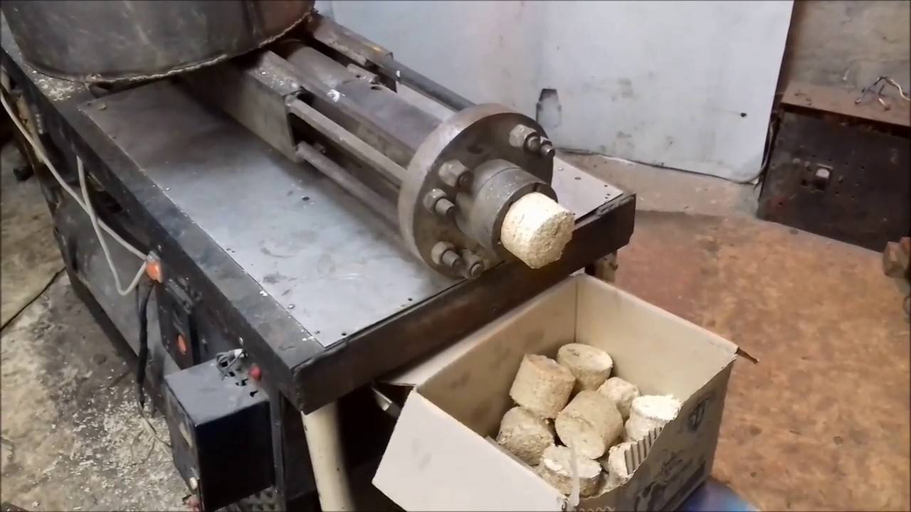 Изготовление топливных брикетов (евродров) своими руками