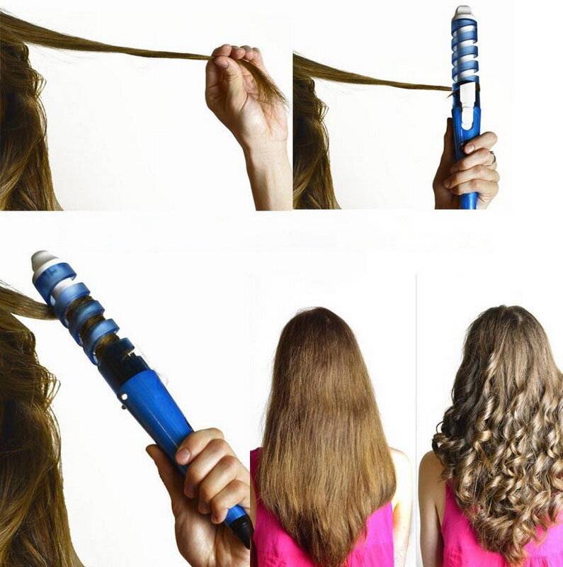 Как сделать кудри плойкой на длинные волосы чтобы держались локоны
