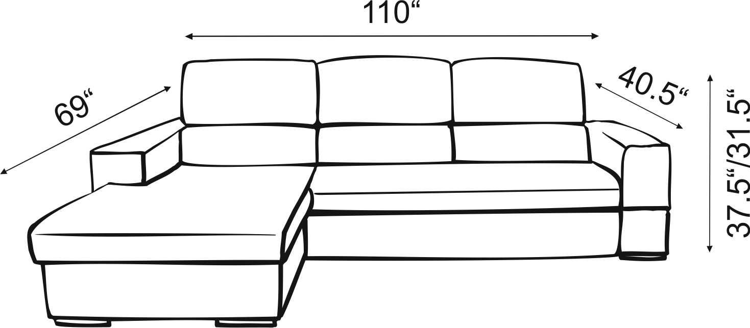 Угловой диван: как определить ориентацию в пространстве и поменять местами угол?