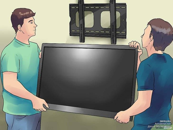 Как правильно установить телевизор на стену. советы и подробная инструкция