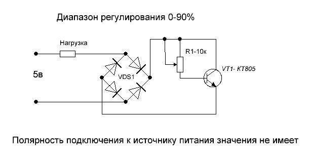 Радиокот :: регулятор скорости вращения асинхронного электродвигателя.