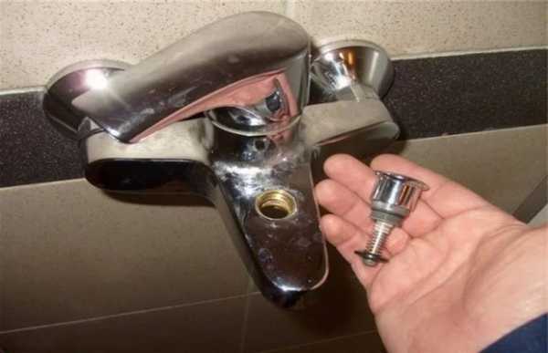 Как починить смеситель в ванной своими руками.