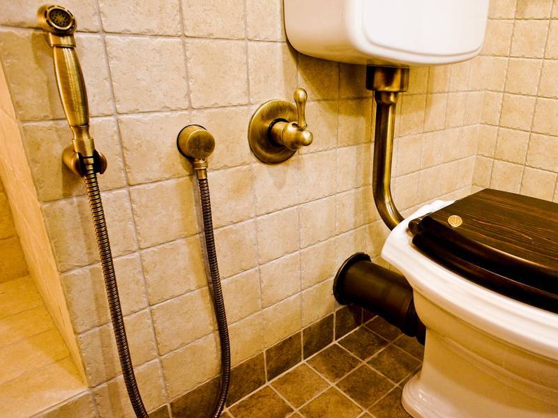 Гигиенический душ для унитаза со смесителем: виды, монтаж