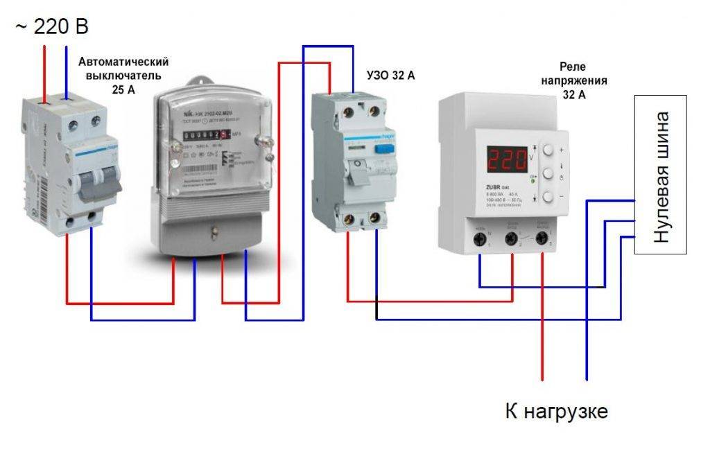 Схема подключения и устройство реле напряжения барьер – самэлектрик.ру