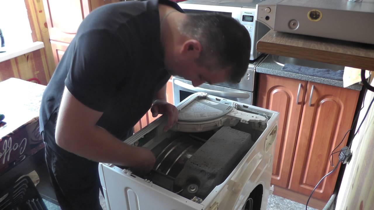 Как поменять подшипники на стиральной машине аристон