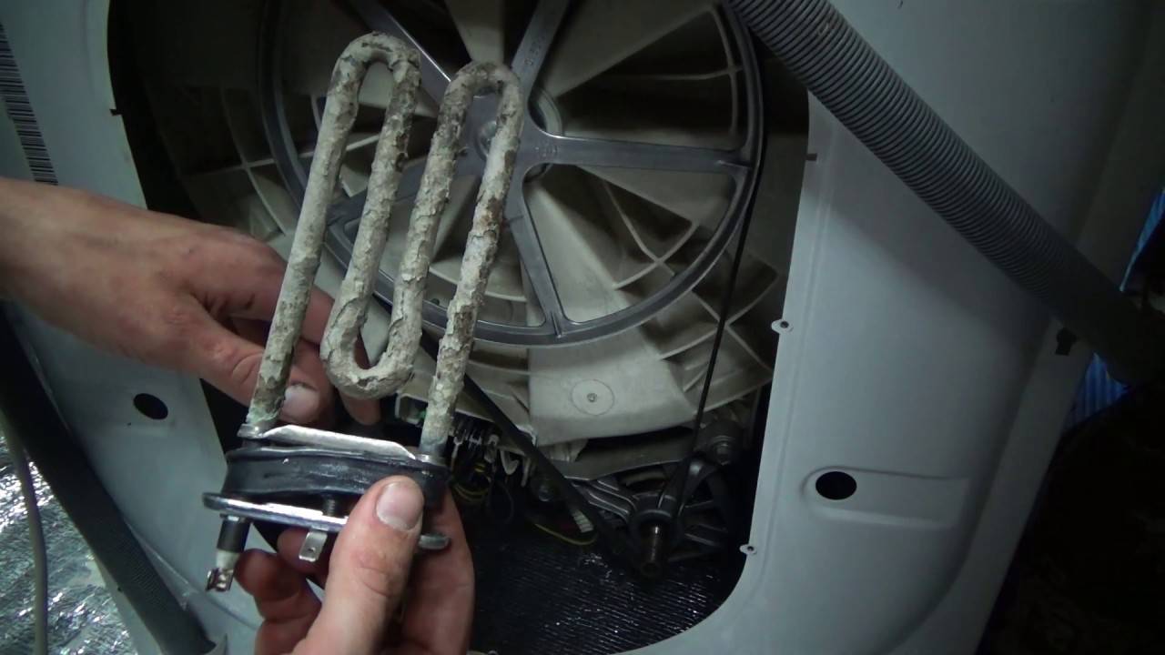 Как заменить тэн в стиральной машине: видео, фото, инструкция