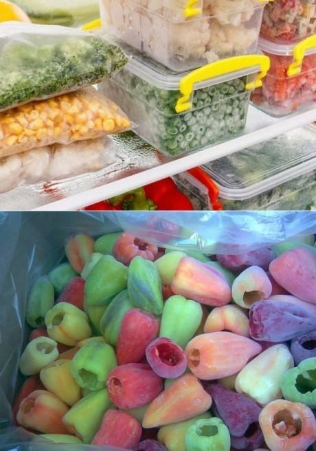 Специалисты рассказали какие овощи и фрукты можно замораживать на зиму в морозилке