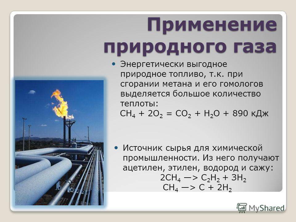 Все о природном газе: состав и свойства природного газа, добыча и сфера его применения