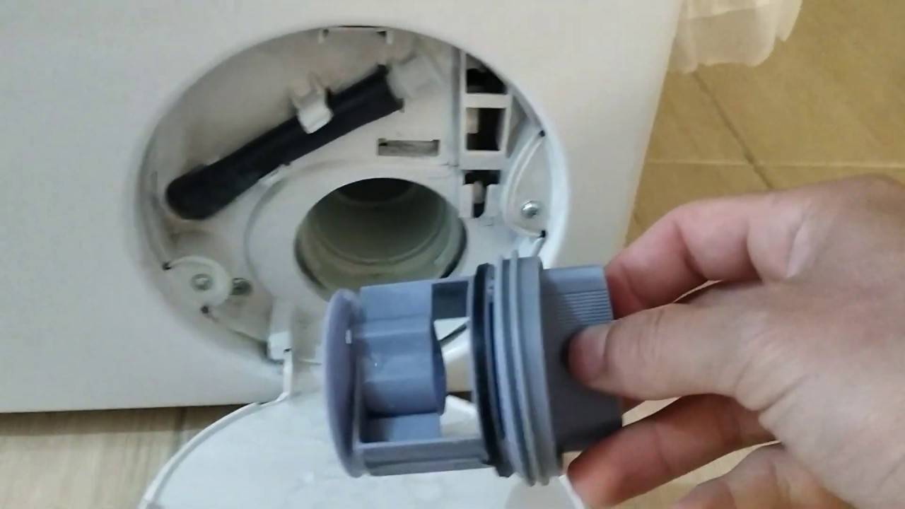 Как прочистить фильтр в стиральной