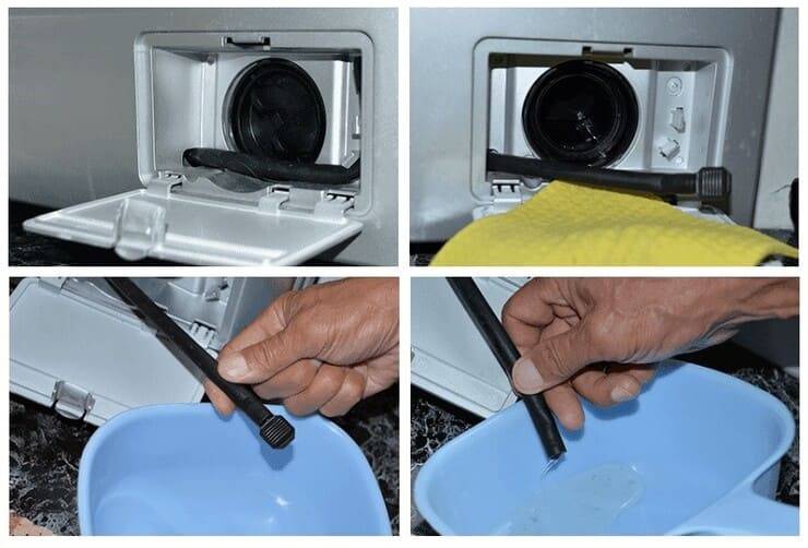 Как слить воду из стиральной машины: методы и полезные рекомендации - точка j
