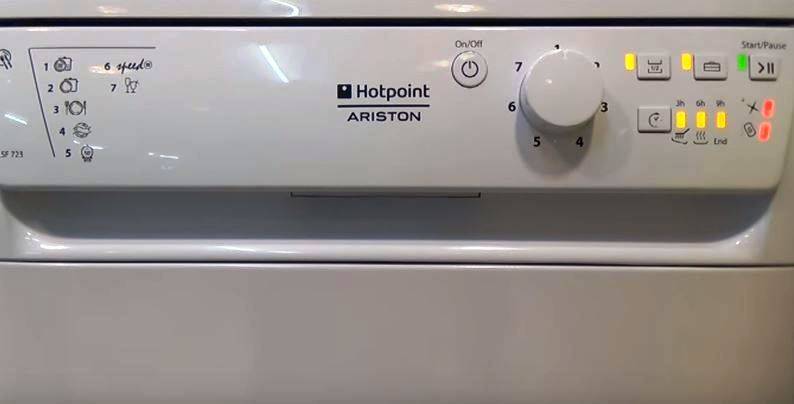 Ошибки и коды посудомоечной машины ariston hotpoint - точка j