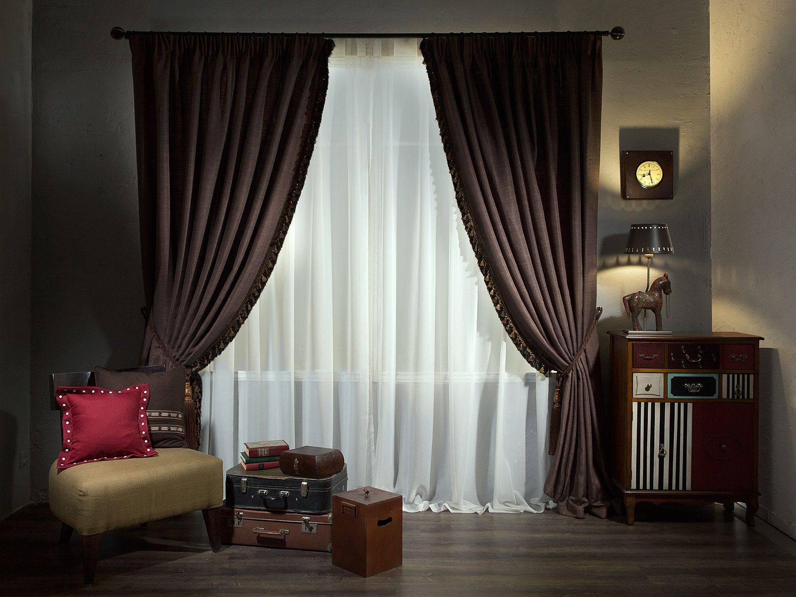 Цвет штор в спальню - 150 фото лучших идей по сочетанию цвета штор