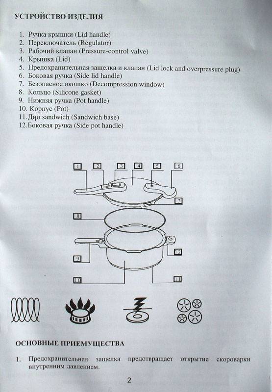 Скороварка ссср инструкция по применению с фото пошагово