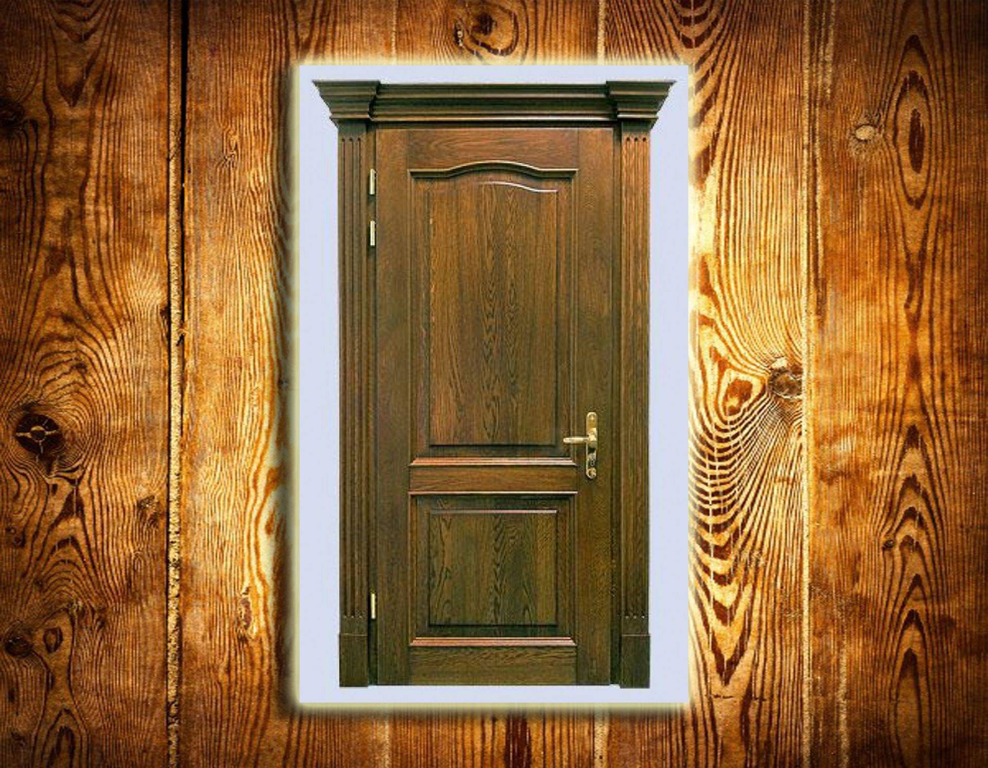 Деревянная дверь своими руками: изготовление и монтаж дверного полотна