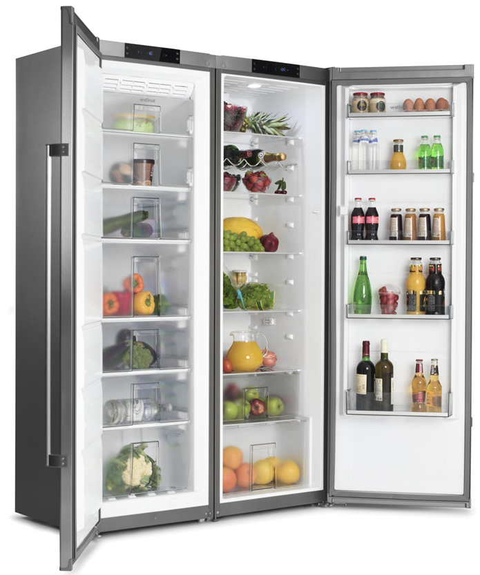 Двухдверный холодильник: размеры, ширина и параметры