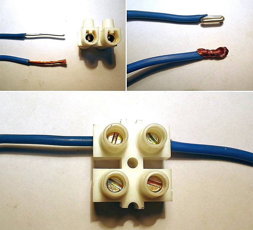 Клеммники и клеммные колодки для соединения проводов