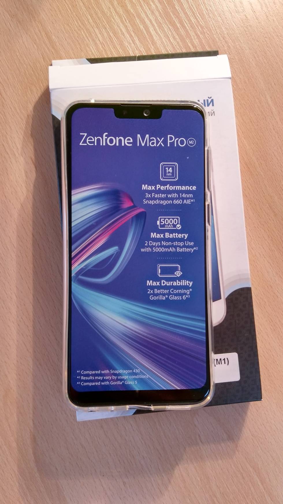 Первый взгляд на asus zenfone max pro m1: nfc и большой аккумулятор - 4pda
