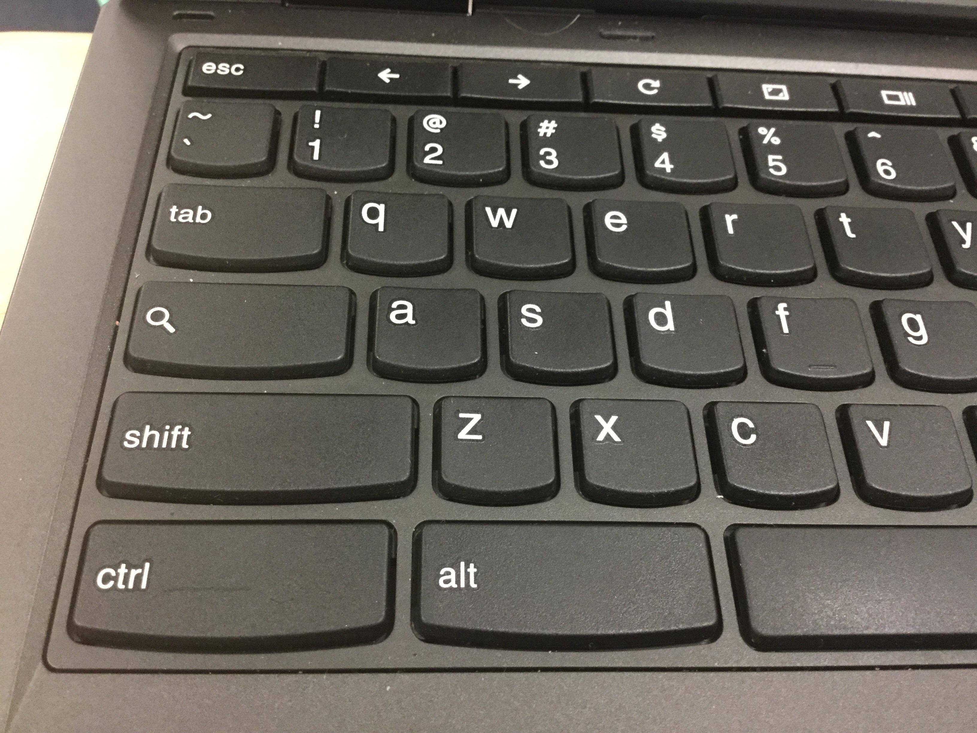Кнопки шифт и таб на клавиатуре