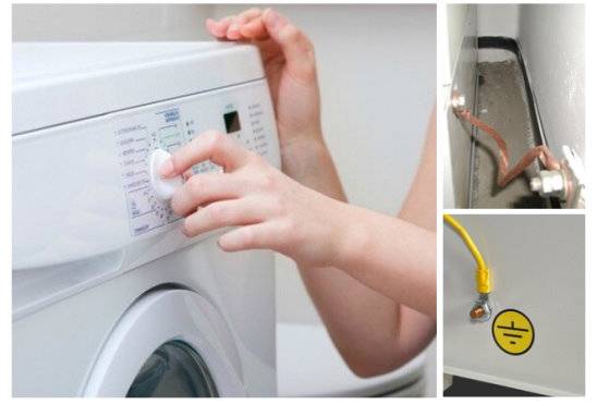 Почему стиральная машина бьет током и что предпринять?