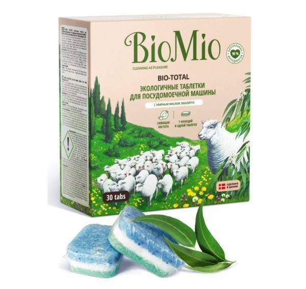 Таблетки био мио (biomio) для посудомойки: отзывы покупателей, плюсы и минусы, правила применения