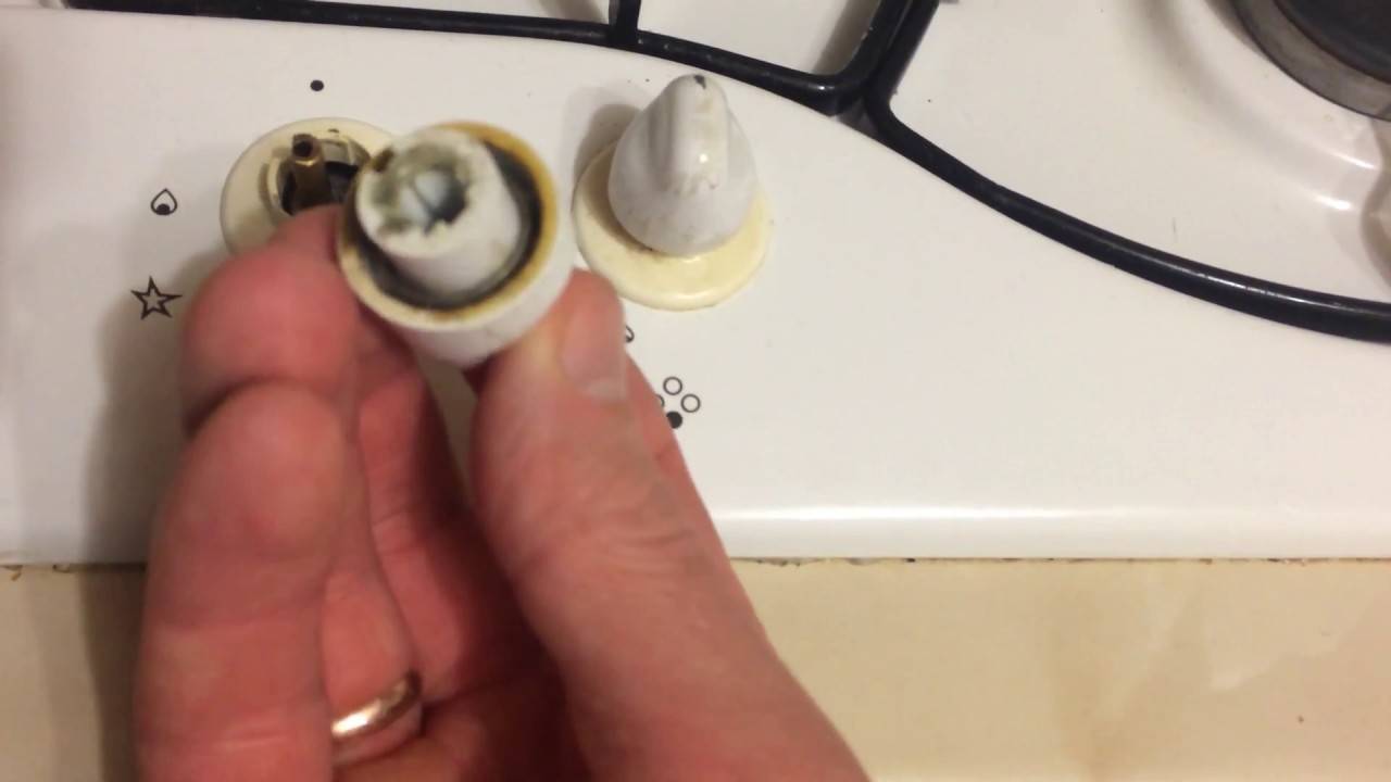 Как снять ручки с газовой плиты