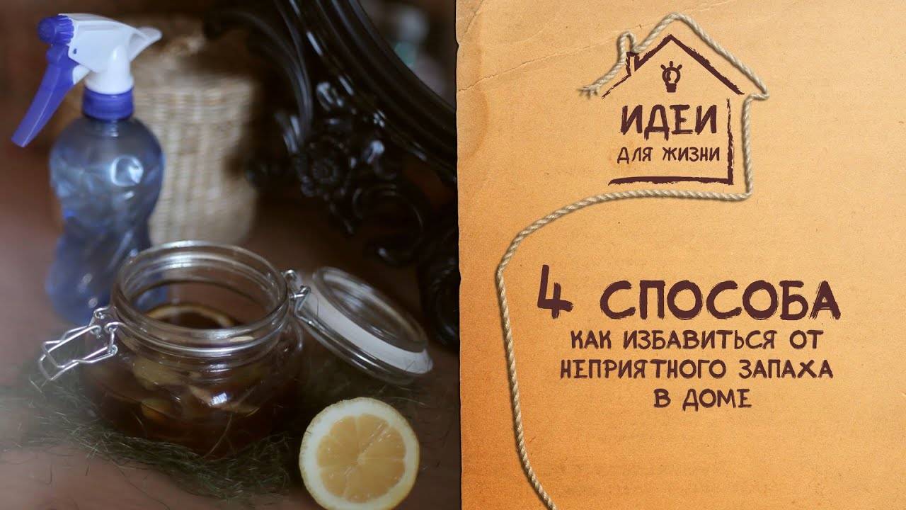 Как избавиться от неприятного запаха в квартире или доме