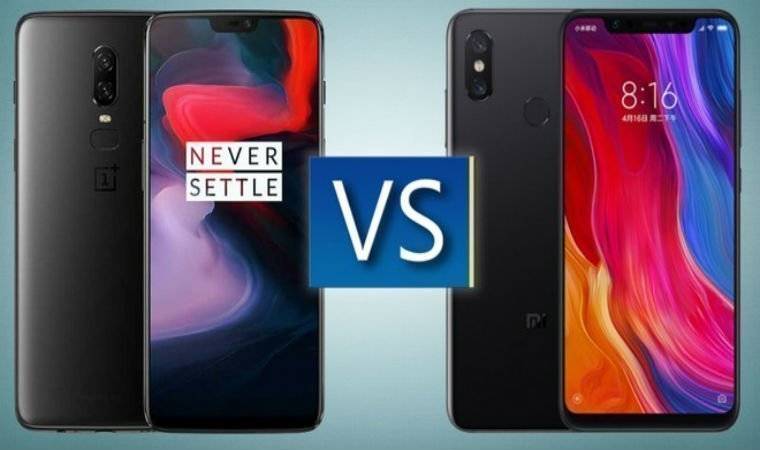 Xiaomi Mi 8 vs OnePlus 6 – а есть ли разница?