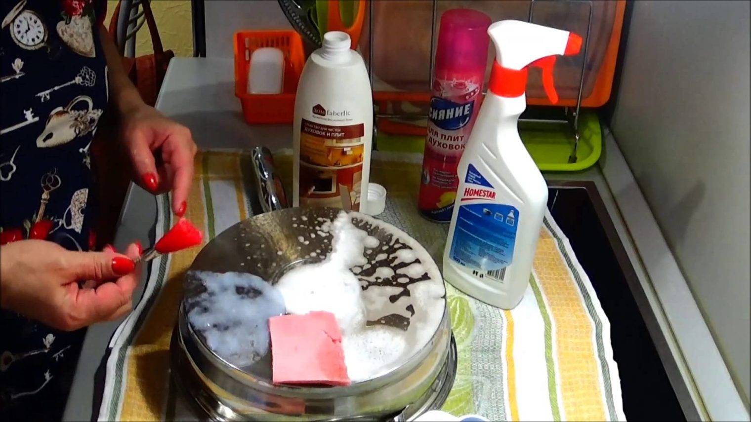 Как очистить сковороду от нагара: бытовая химия и народные средства