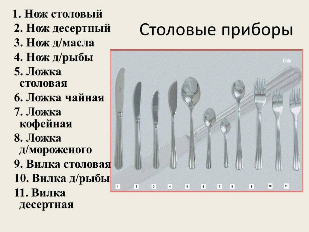 Чем отличается десертная ложка от чайной и столовой? :: syl.ru