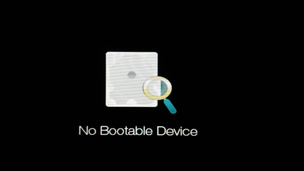 Ошибка no bootable device – что делать и как устранить проблему