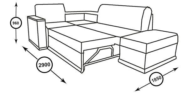Сборка дивана атланта (угловой) - инструкция с фото и видео