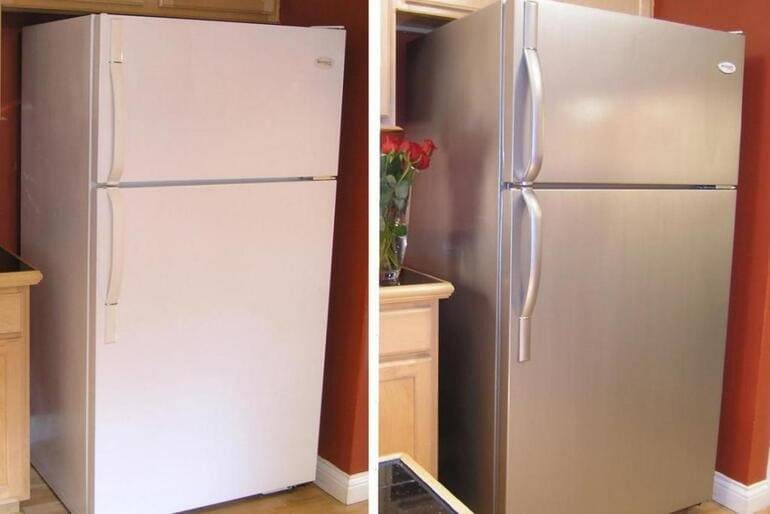 Как покрасить холодильник: какие составы и как наносить своими руками в домашних условиях