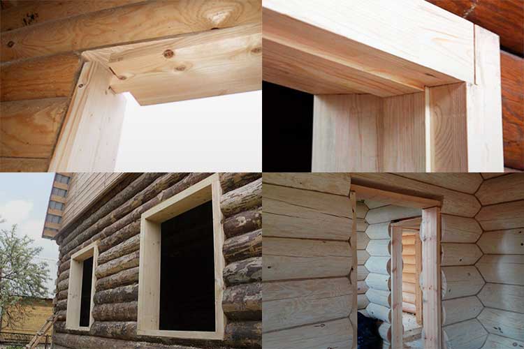 Как устанавливать двери в деревянном доме