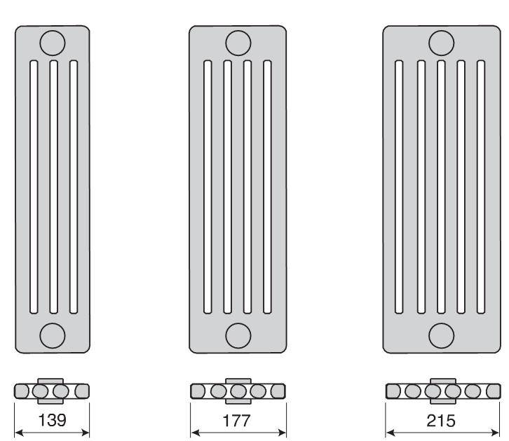 Вертикальные батареи отопления: виды и особенности конструкций