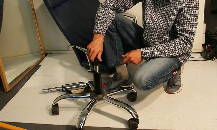 Ремонт офисного кресла спинки своими руками