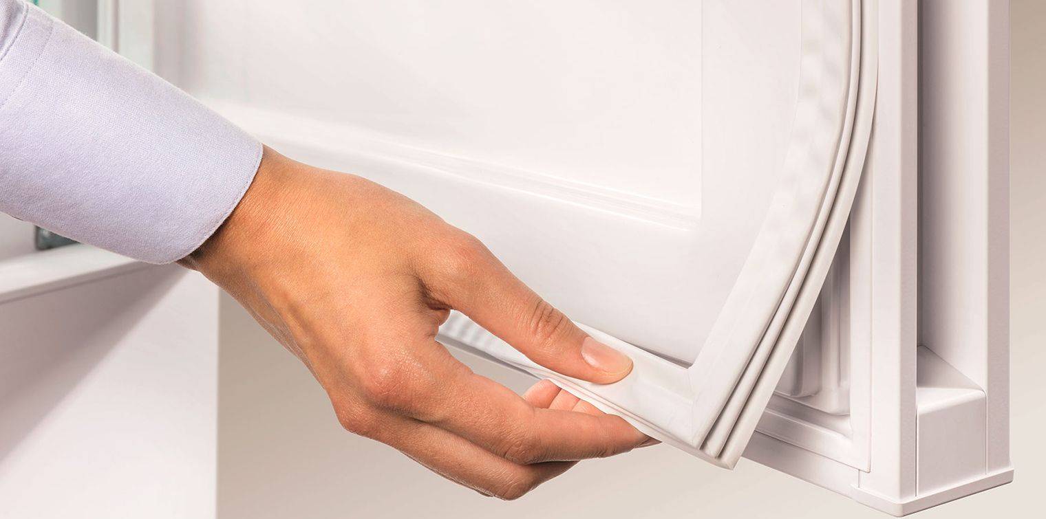 Как проводится замена резинки на двери холодильника