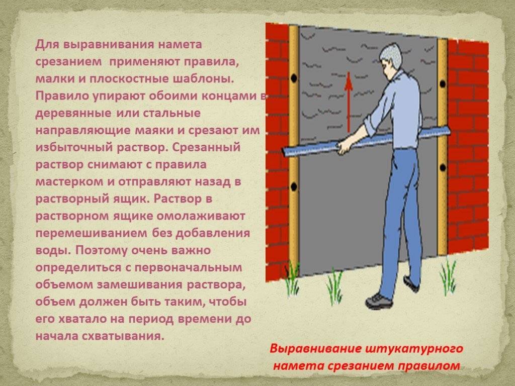 Выравниваем стены по маякам – подготовительные и основные этапы работы