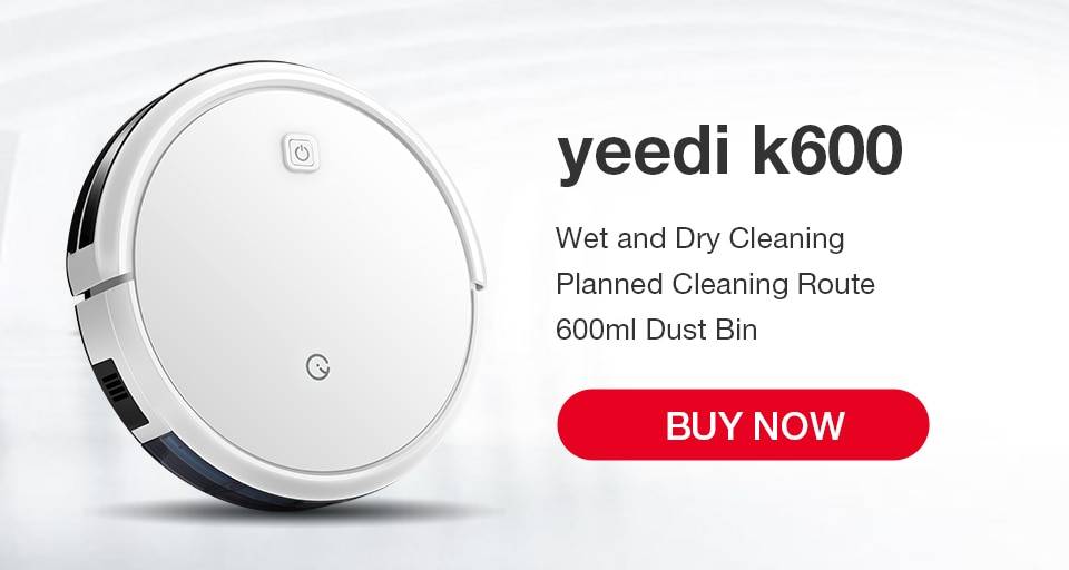 Yeedi k650 – бюджетный робот пылесос с гироскопом