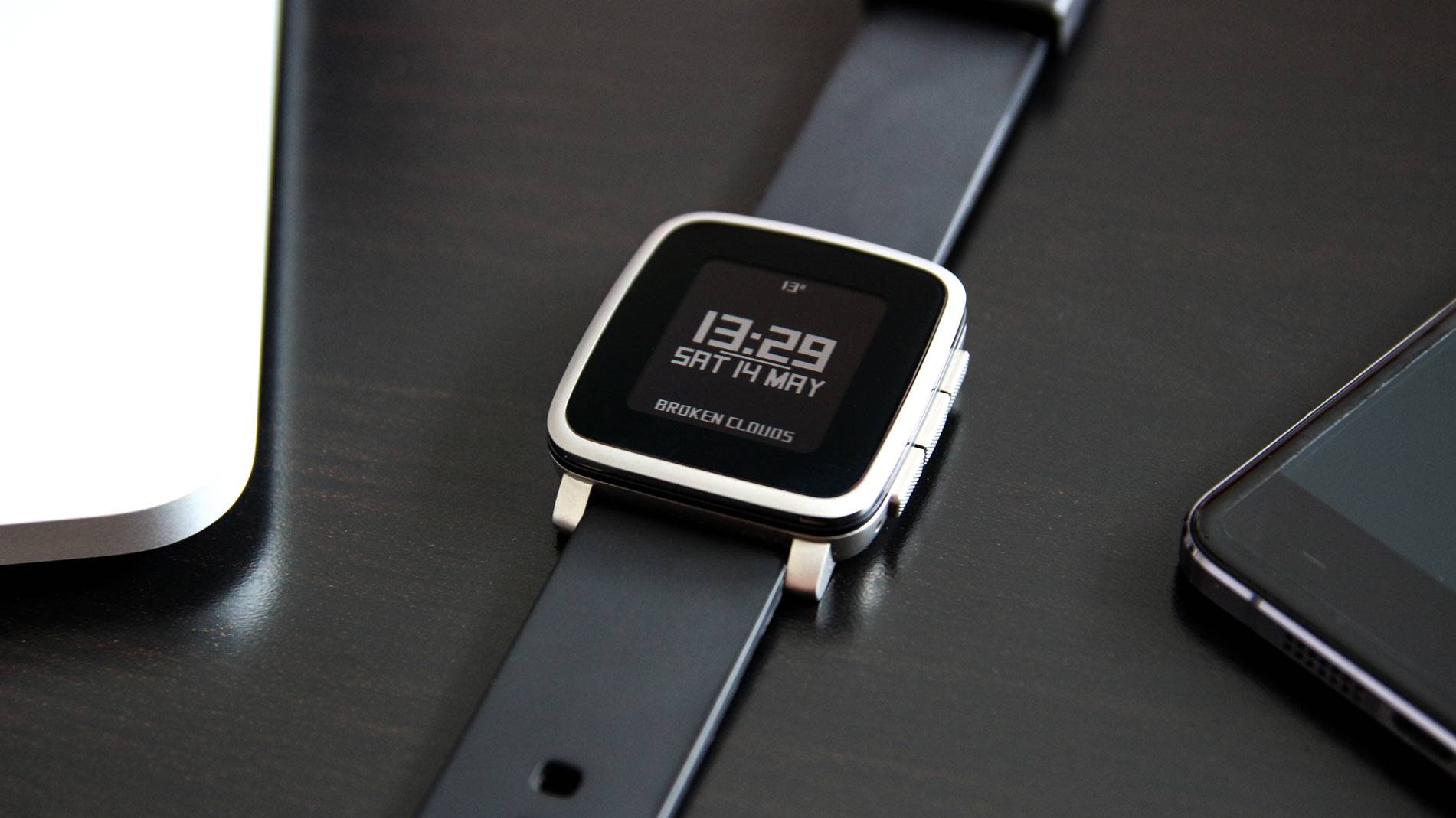 Pebble time steel — обзор смарт часов