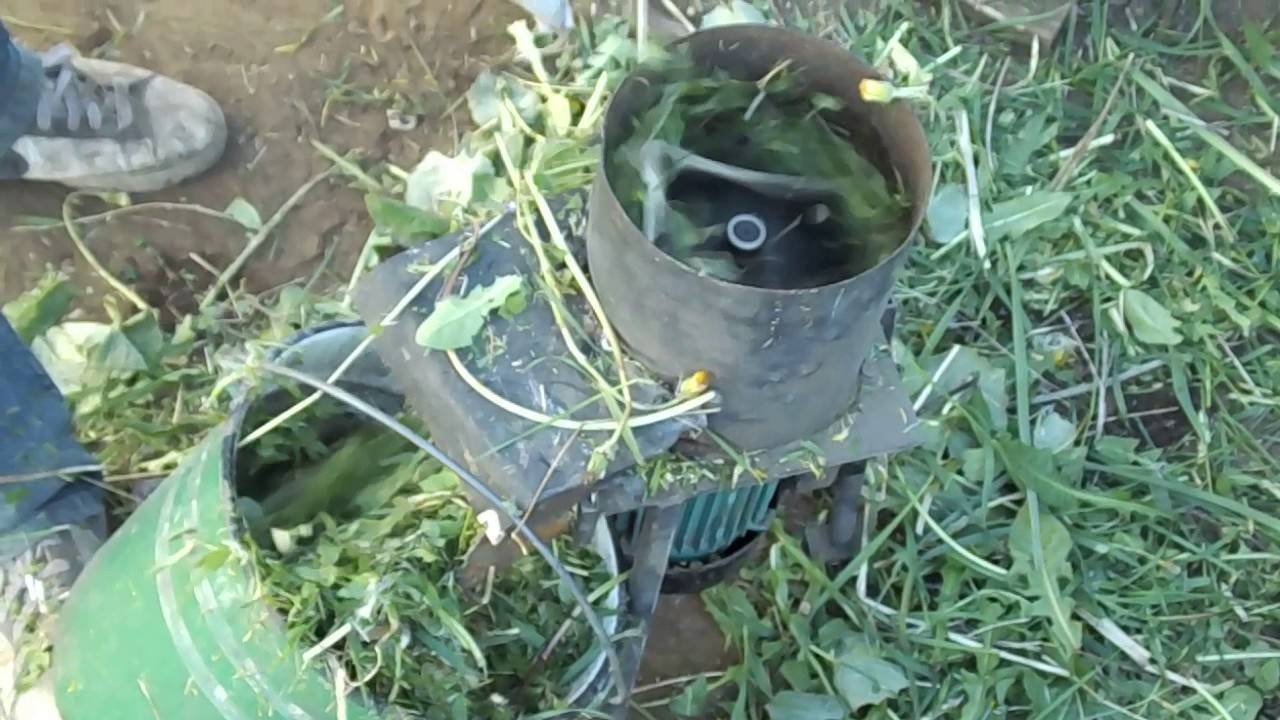 Измельчитель веток своими руками: из стиральной машины, болгарки, строгального станка