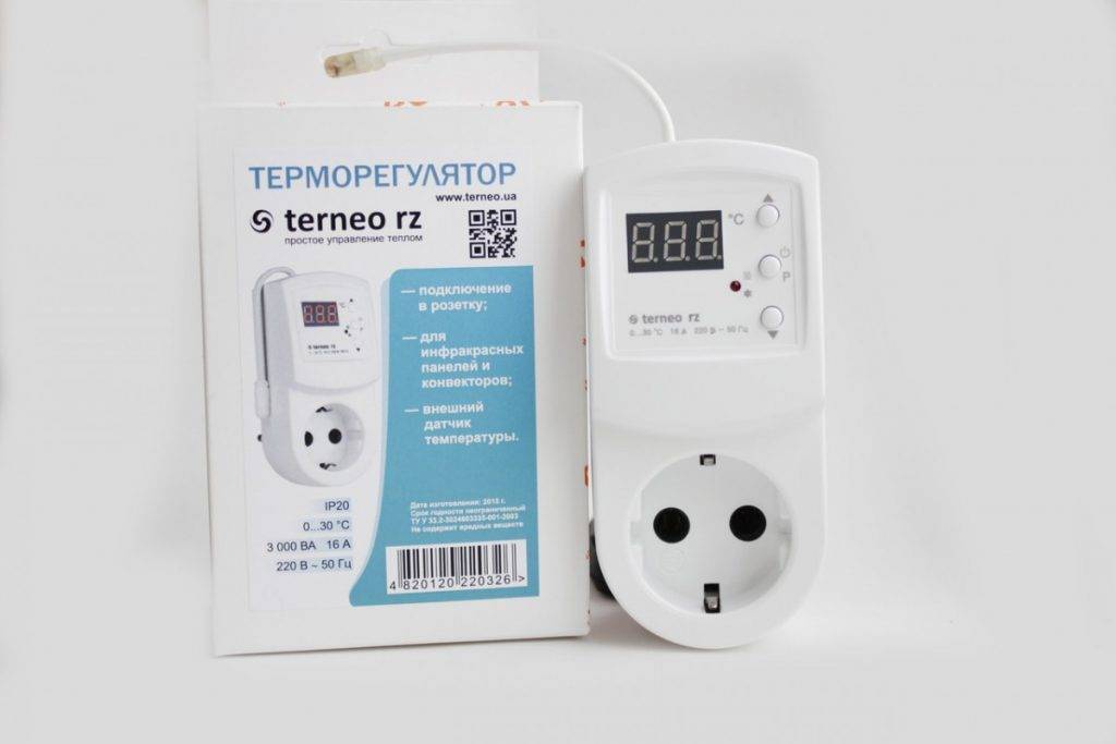 Терморегулятор в розетку для бытовых обогревателей ⋆ прорабофф.рф