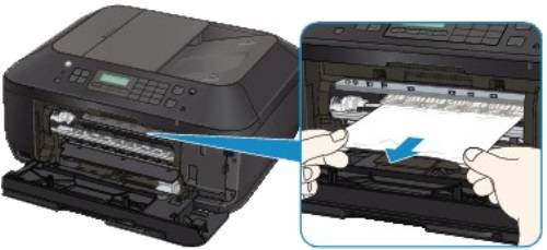 Как устранить замятие бумаги в принтере